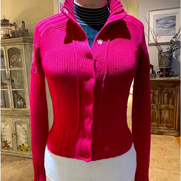 A/X Armani Exchange | Vtg 90’ | Embroidered Logo | 100%Cot |?Red | Sz - XS | - Picture 9 of 11